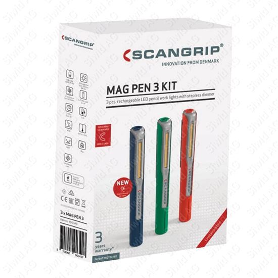 Bild von Scangrip MAG PEN 3 Set