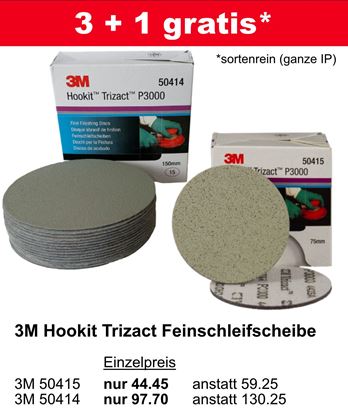 Bild von 3M 50414 Trizact, ø150mm - 3000 (3+1)