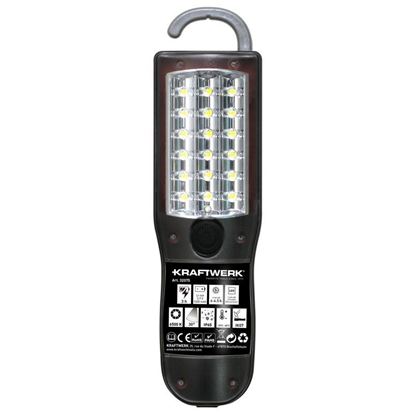 Bild von Akku-Handlampe mit 18 LED